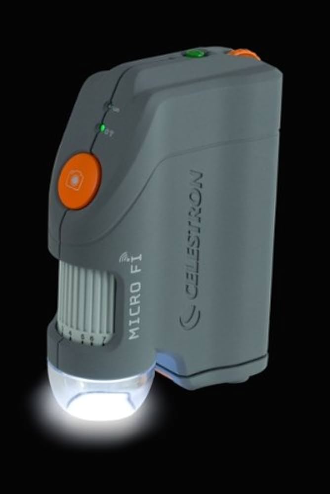 CELESTRON Wi-Fi対応 デジタル顕微鏡  マイクロファイ CE44313 Amazon.co.jp: 【国内正規品】 CELESTRON Wi-Fi対応 デジタル